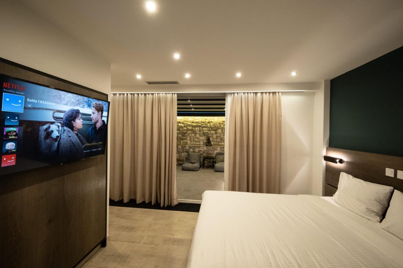 Sette Suites & Rooms - Adults Only Ксилокастро Экстерьер фото