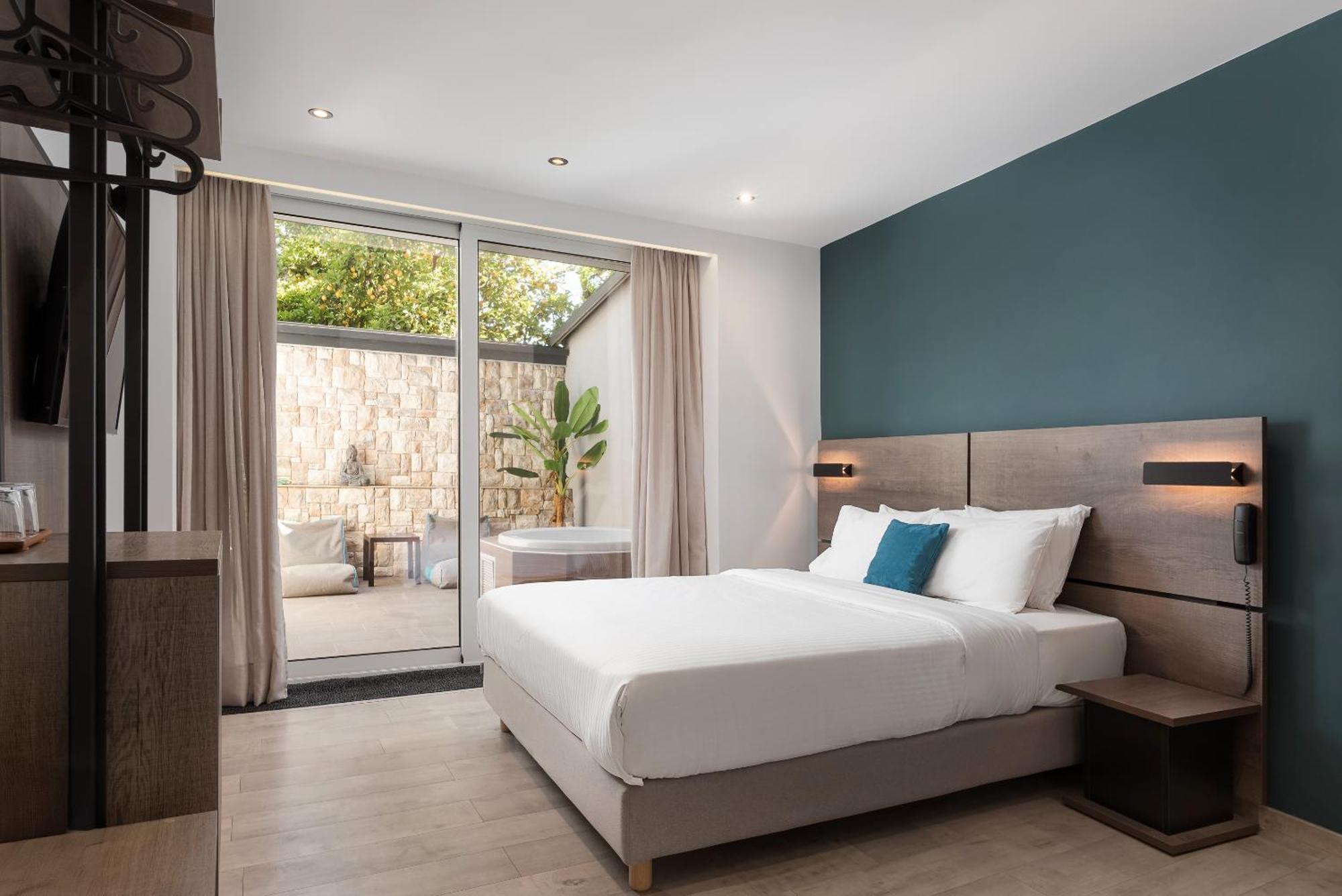 Sette Suites & Rooms - Adults Only Ксилокастро Экстерьер фото